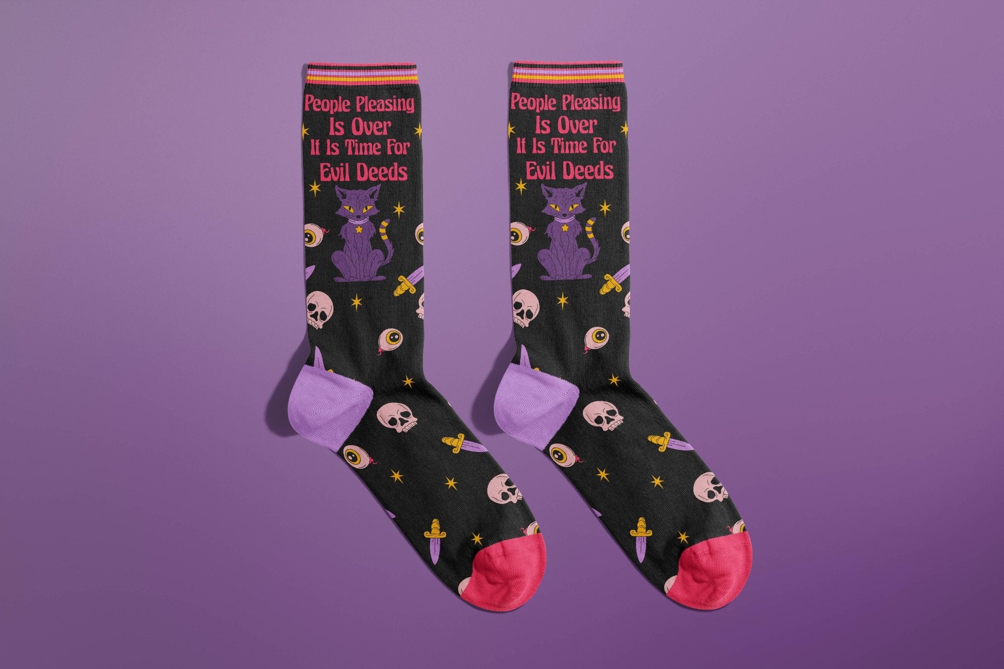 People Pleasing Is Over Socks by Quirks! at Shirley Shoppe