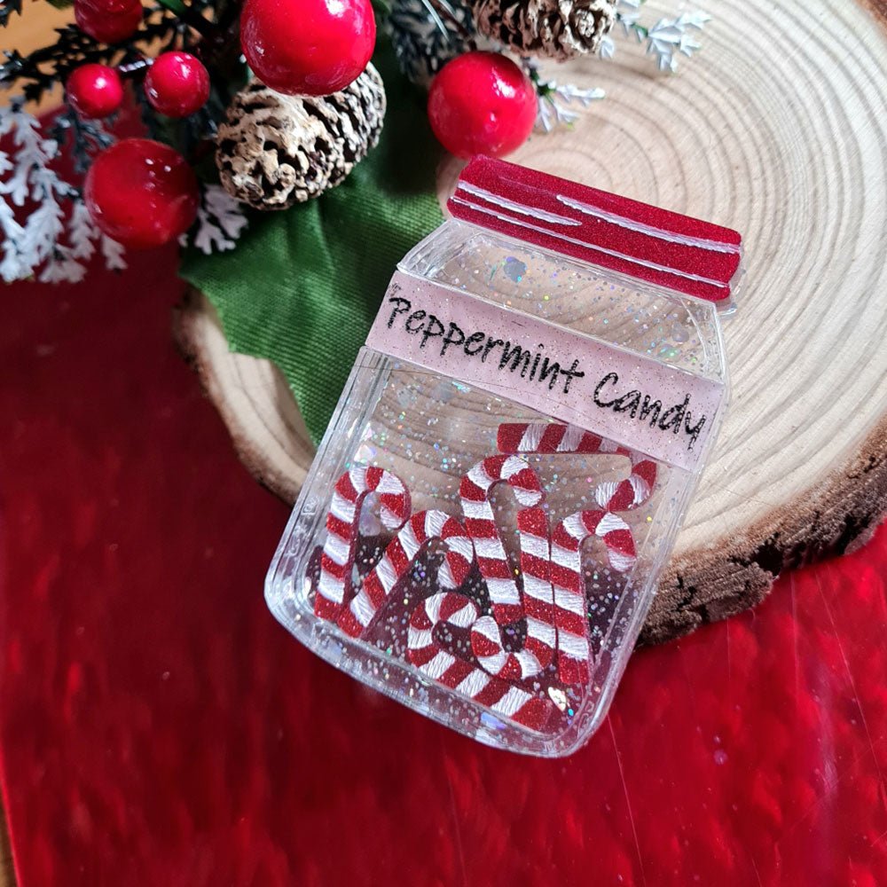 Peppermint Candy Necklace by Cherryloco Jewellery by Quirks! at Shirley Shoppe