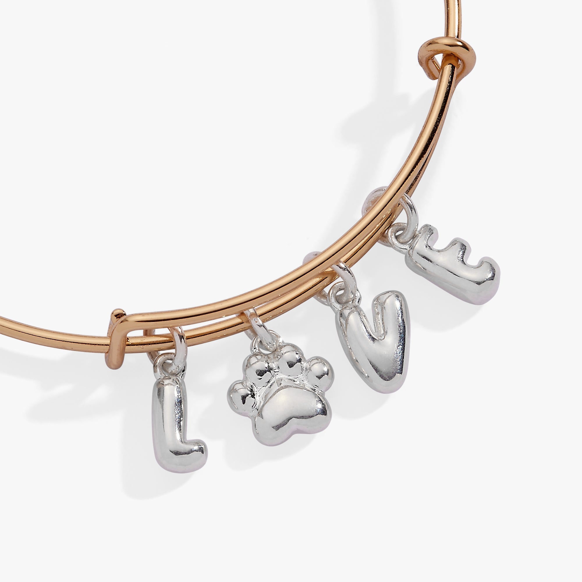Pet Love Multi Charm Bangle by ALEX AND ANI at Shirley Shoppe