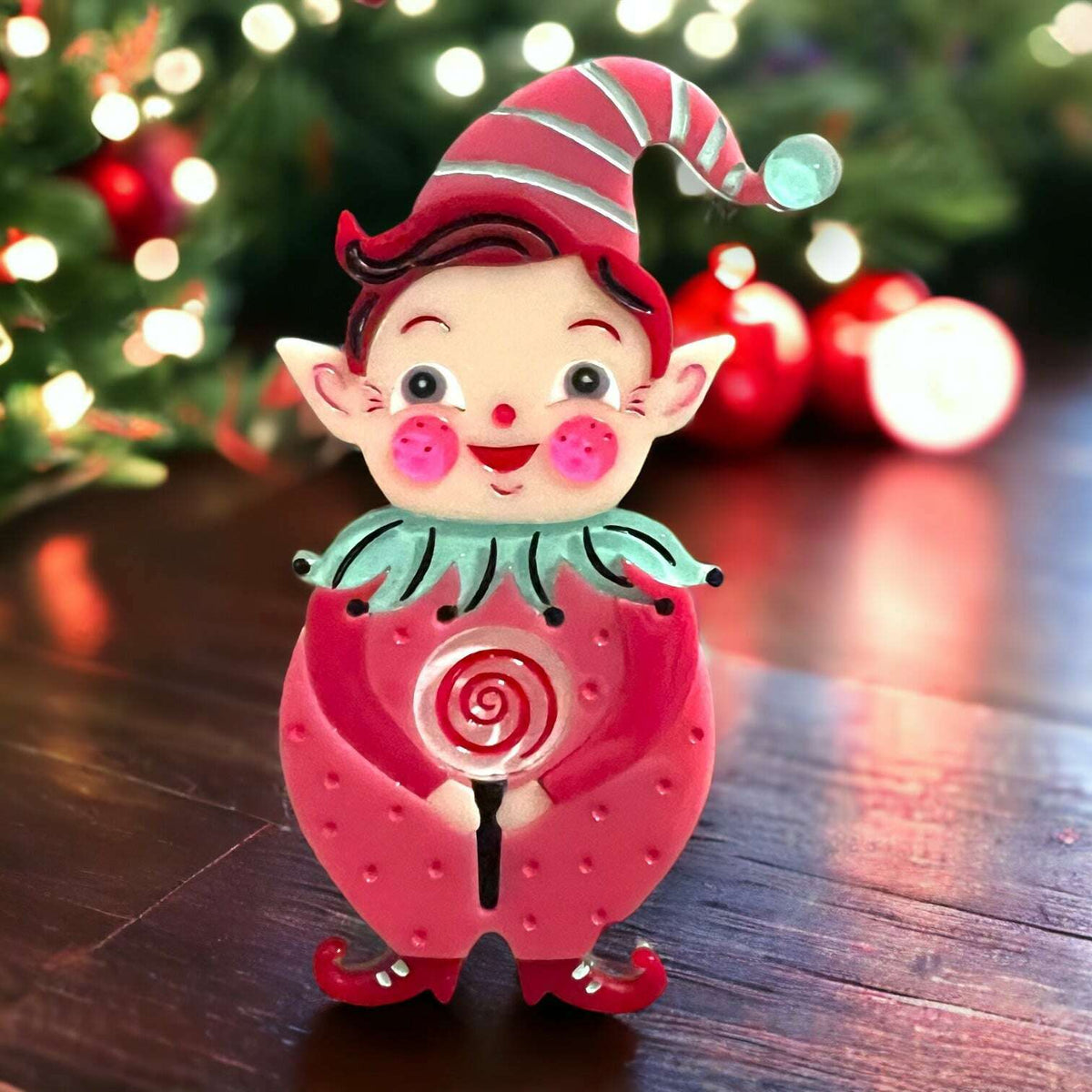 North Pole Apprentice Brooch by Johanna Parker x Lipstick & Chrome