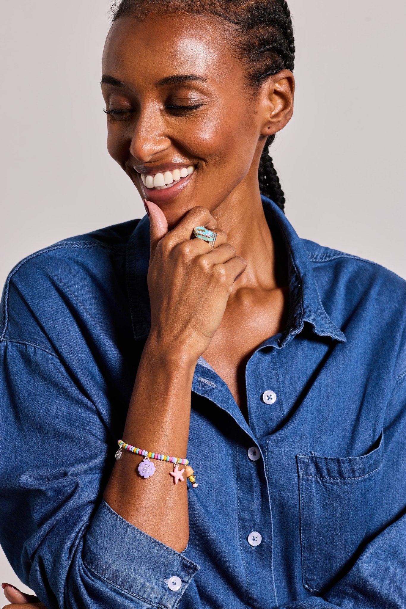 Polly Pocket™ Limited Edition Pool Party Ring by ALEX AND ANI at Shirley Shoppe