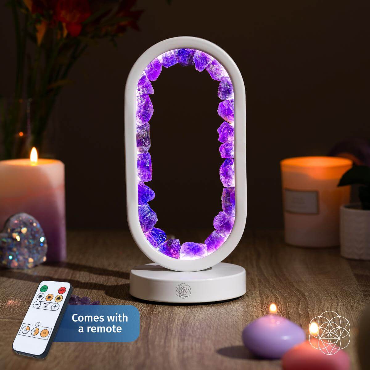 Portal to Peace - Amethyst Lamp of Stress Relief by Conscious Items at Shirley Shoppe