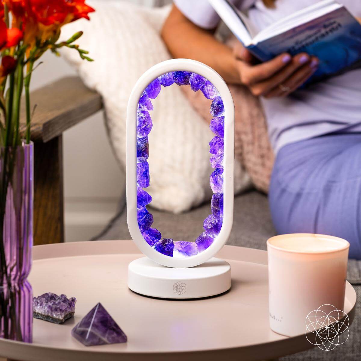 Portal to Peace - Amethyst Lamp of Stress Relief by Conscious Items at Shirley Shoppe