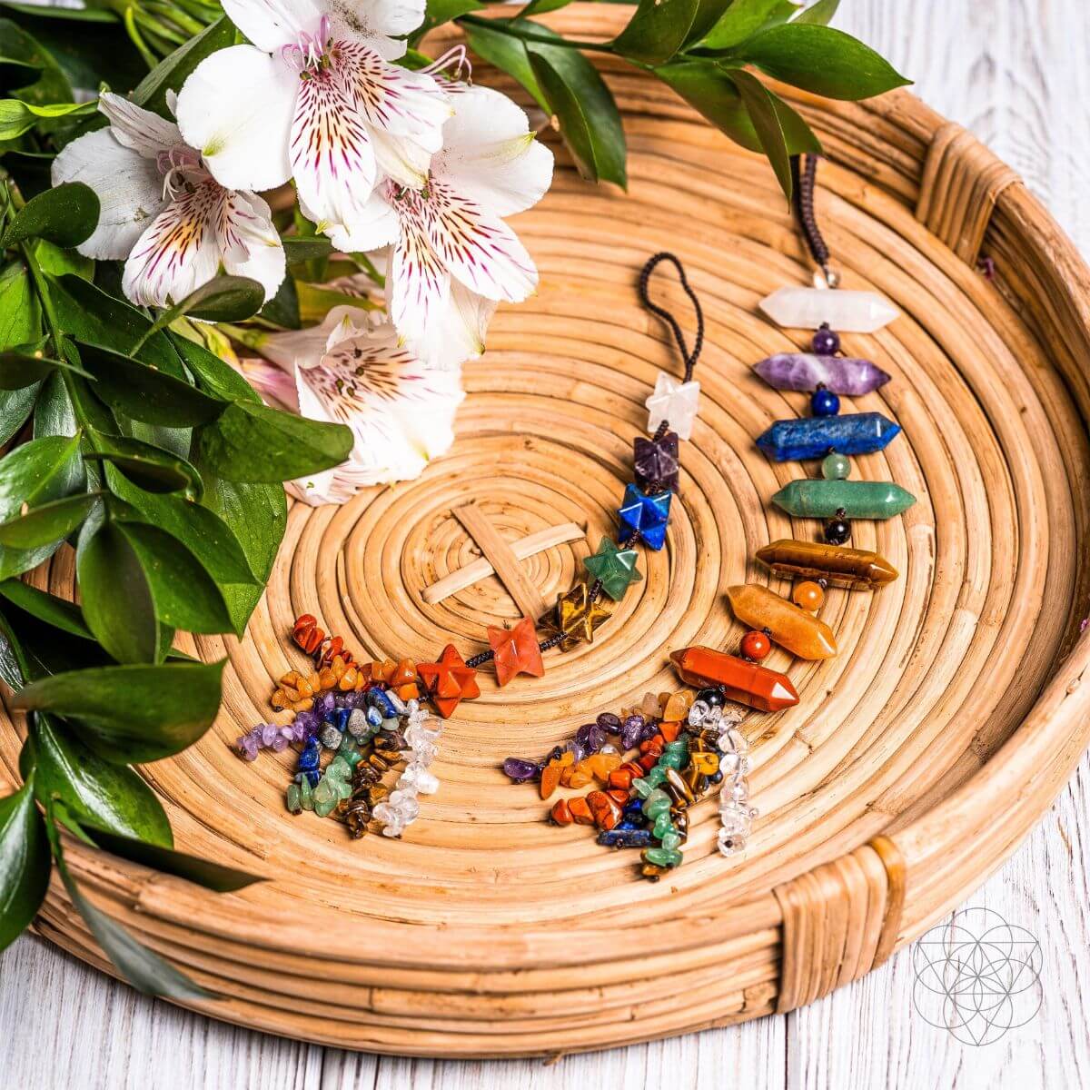 Power Chakra Tassels by Conscious Items at Shirley Shoppe
