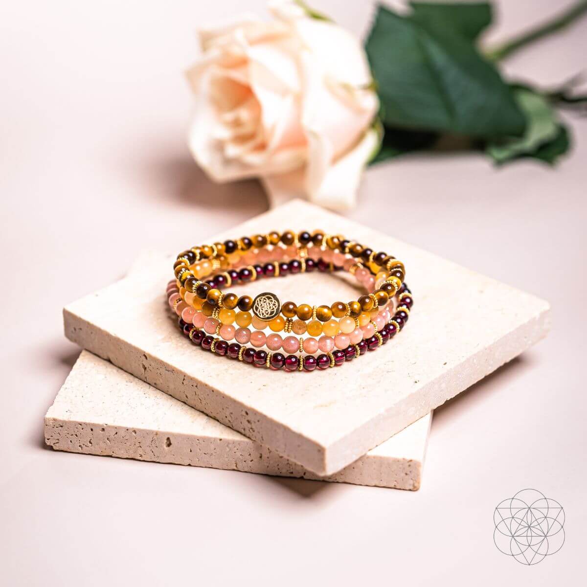 Powerful Positivity Bracelet Pack of 4 by Conscious Items at Shirley Shoppe