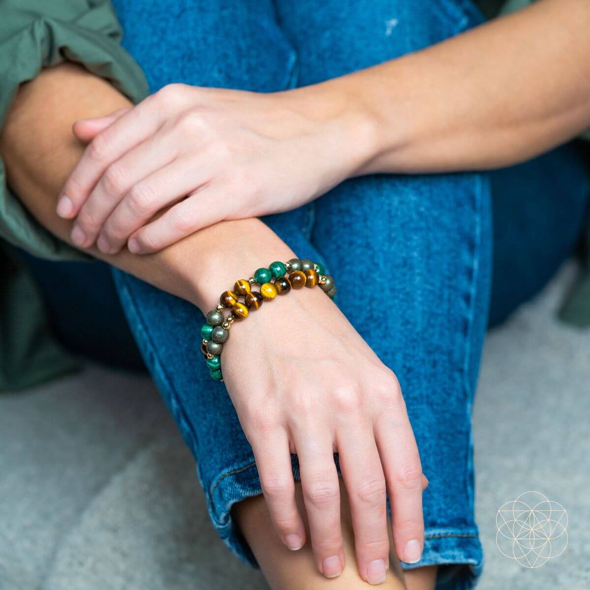 Powerhouse of Success - Trio of Stones Bracelet Bundle by Conscious Items at Shirley Shoppe