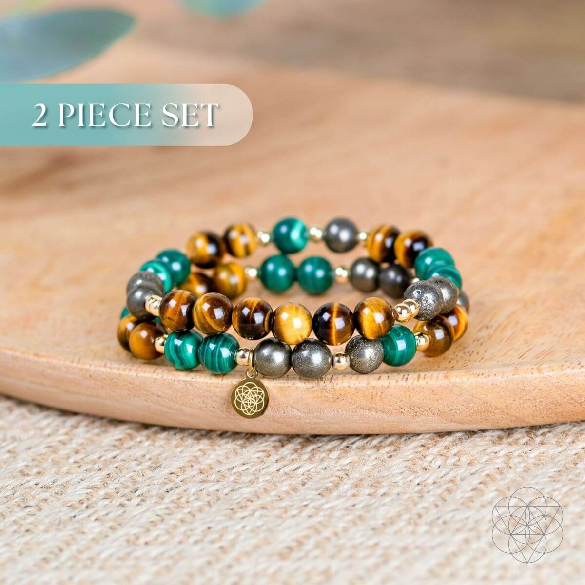 Powerhouse of Success - Trio of Stones Bracelet Bundle by Conscious Items at Shirley Shoppe