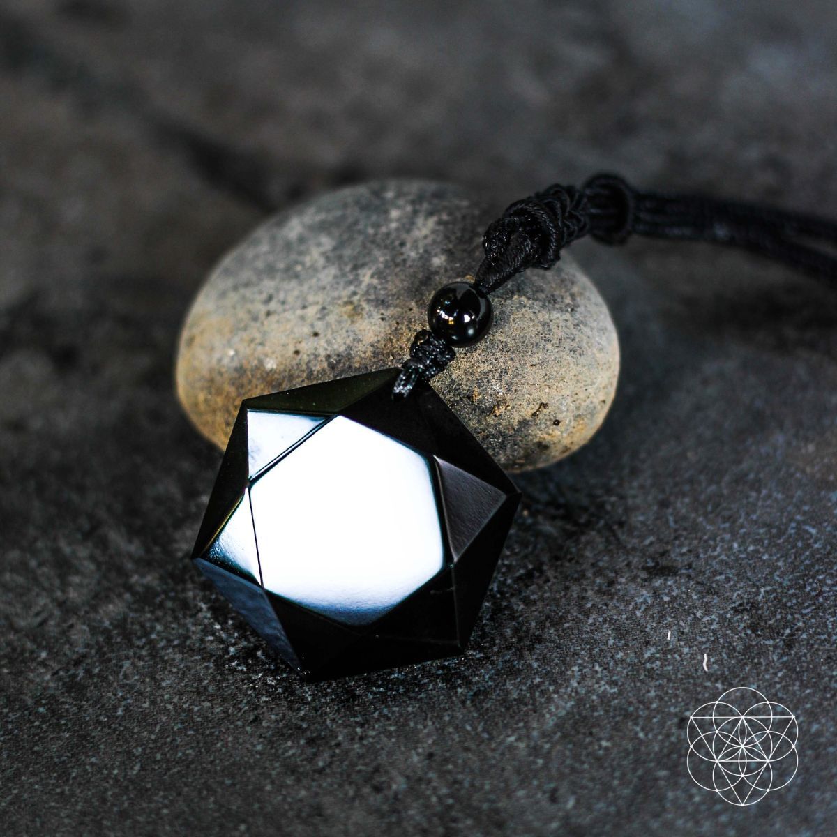 Premium Black Obsidian Talisman by Conscious Items at Shirley Shoppe
