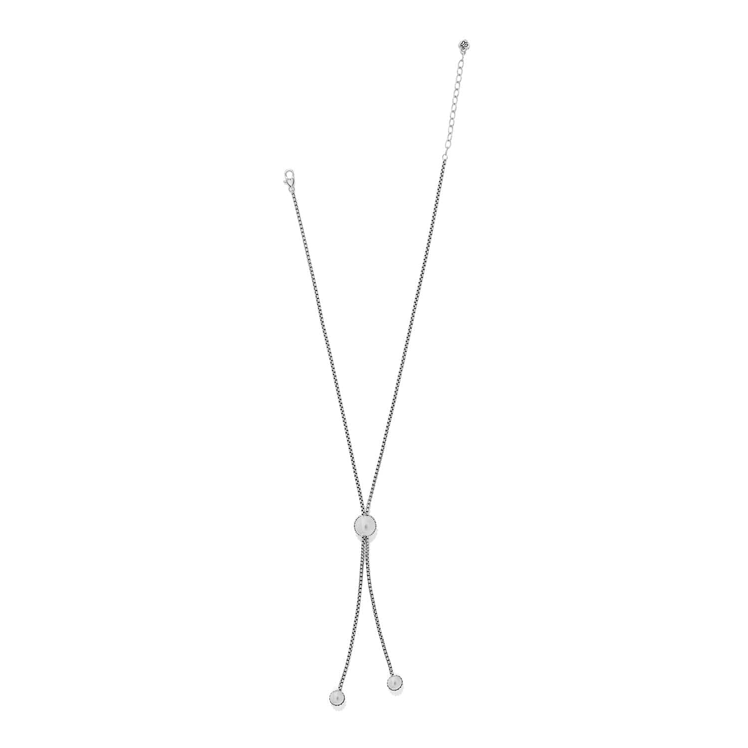 Pretty Tough Bold Stud Lariate Necklace
