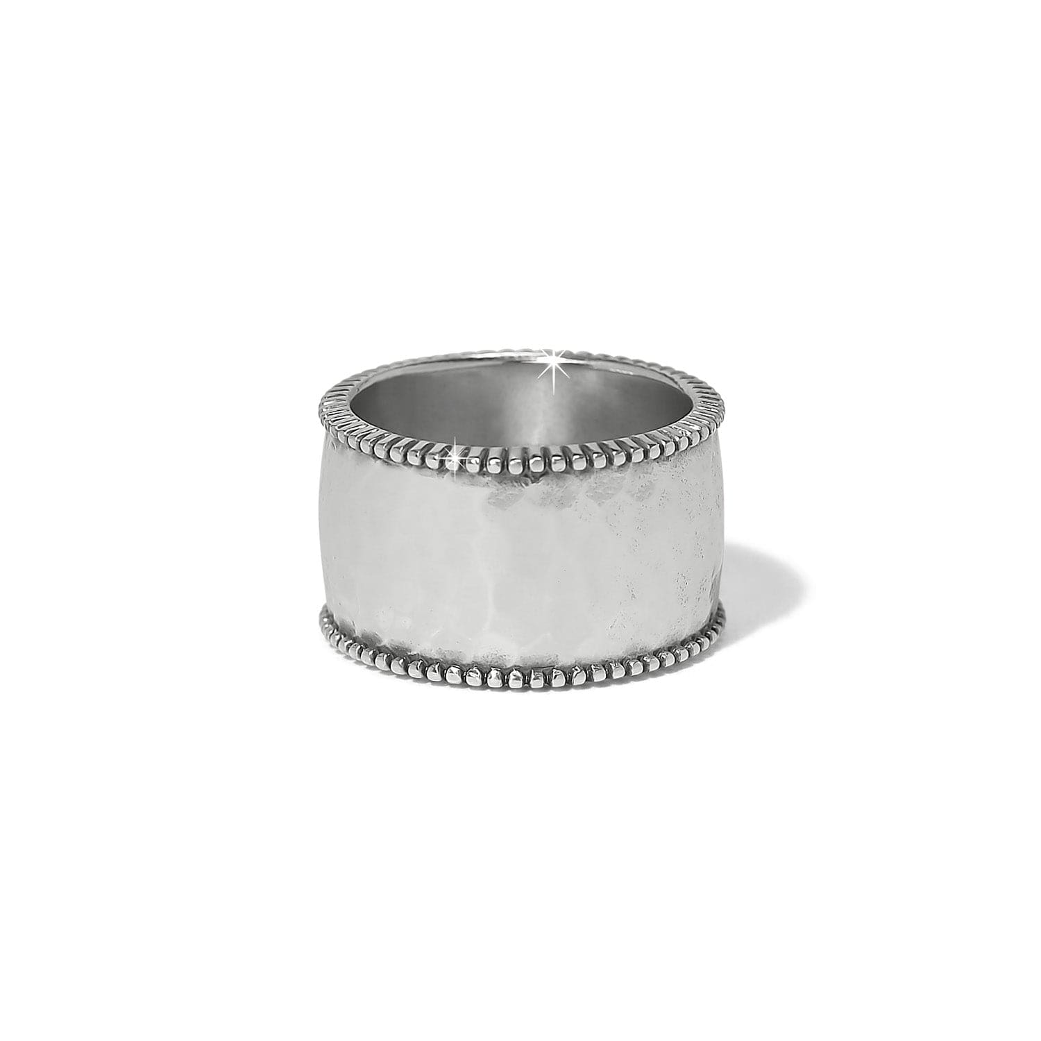 Pretty Tough Gem Wide Band Ring