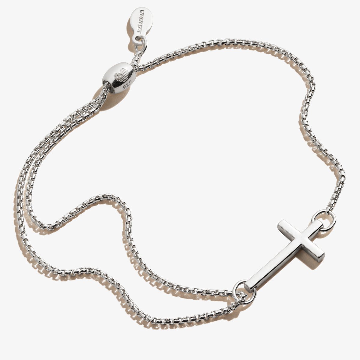 Pull Chain Cross Bracelet by ALEX AND ANI at Shirley Shoppe
