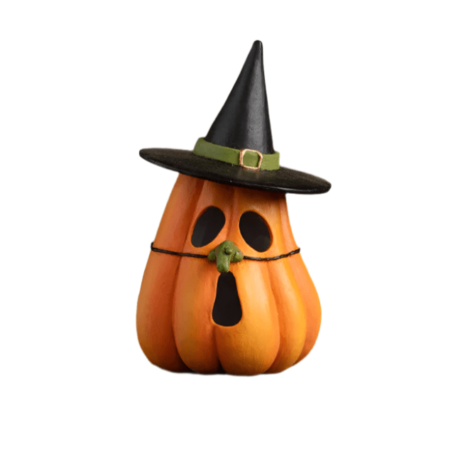 Pumpkin Witch Luminary by Bethany Lowe Designs by Quirks! at Shirley Shoppe