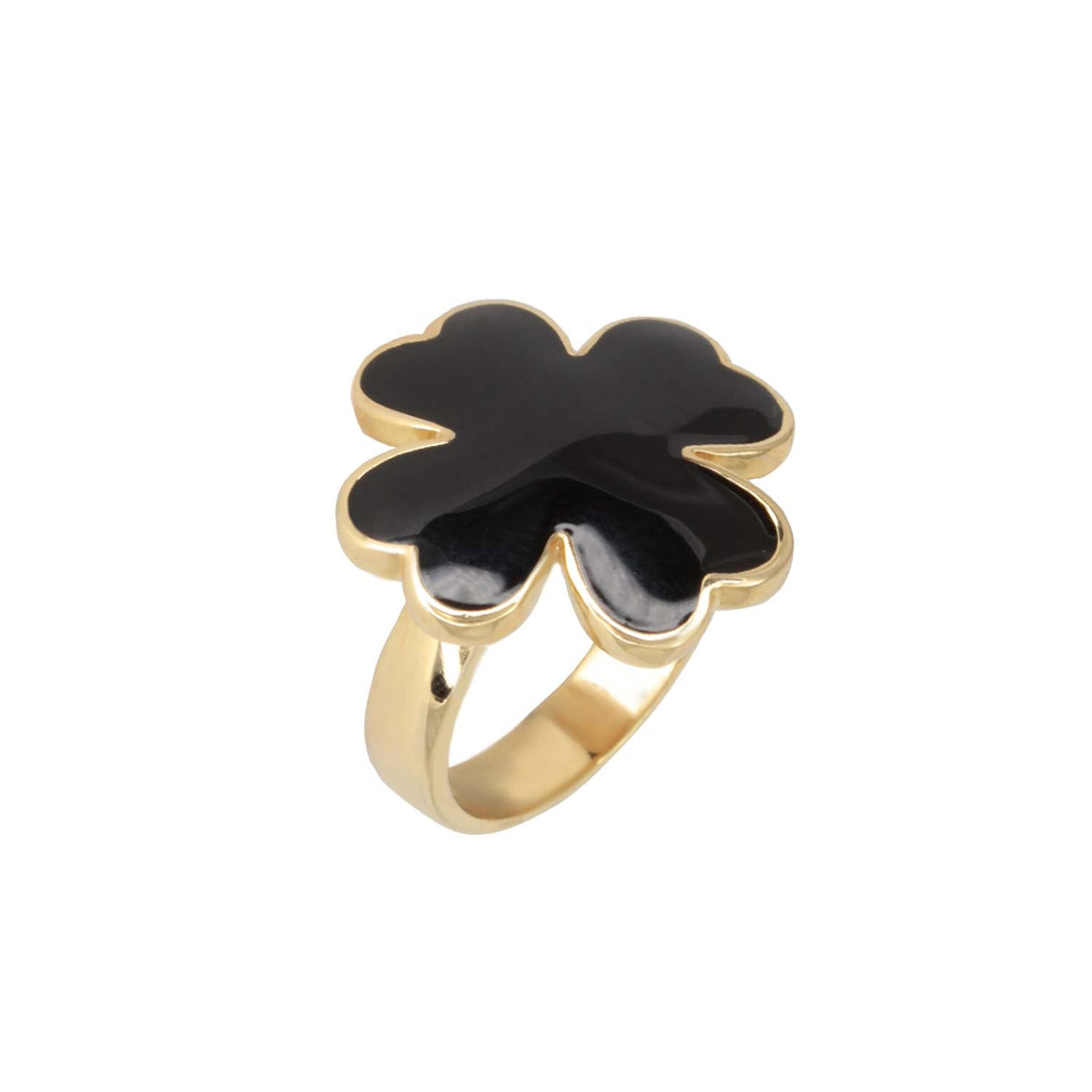 Clover and Clover Again — Enamel Ring