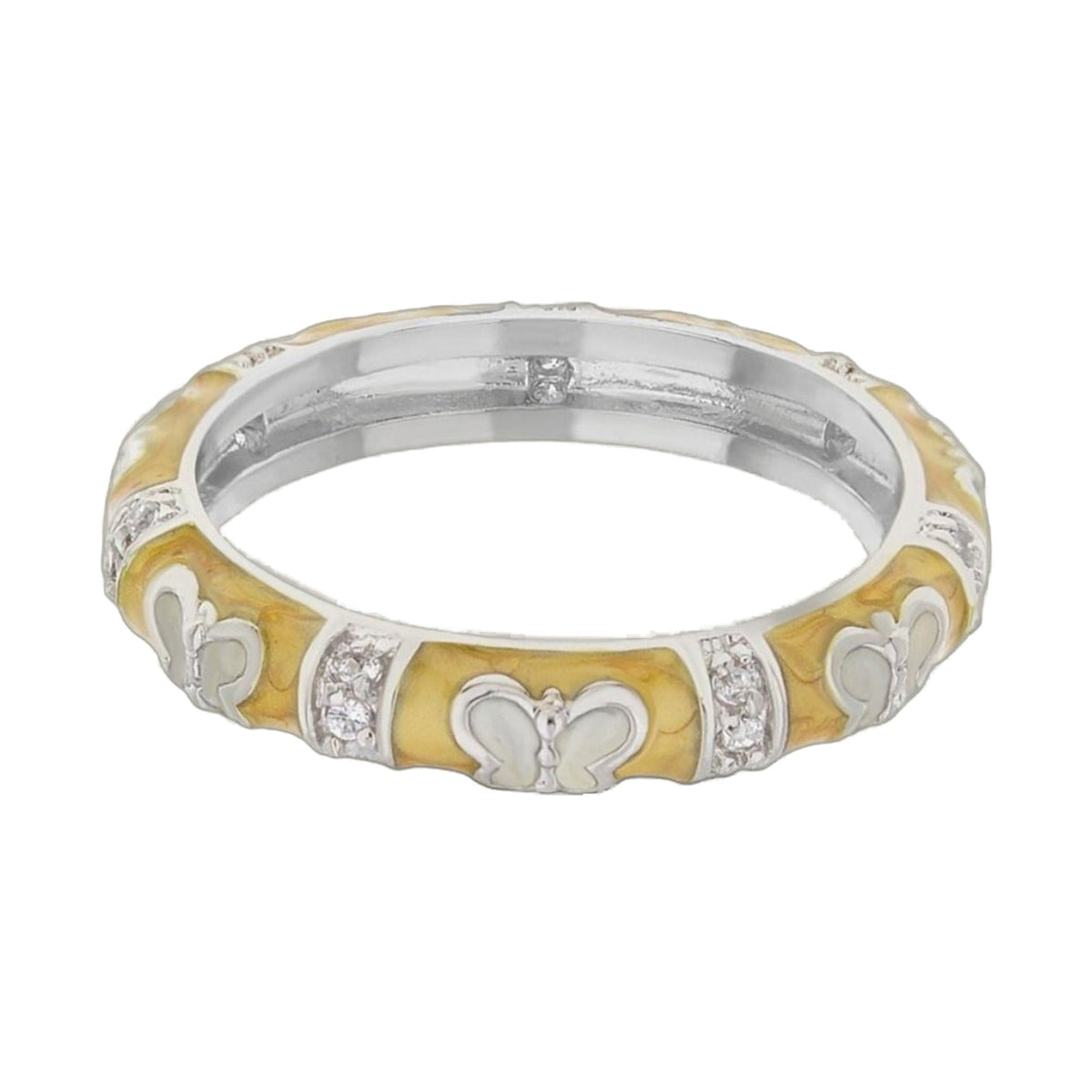Butterfly World Ring — Slim Band