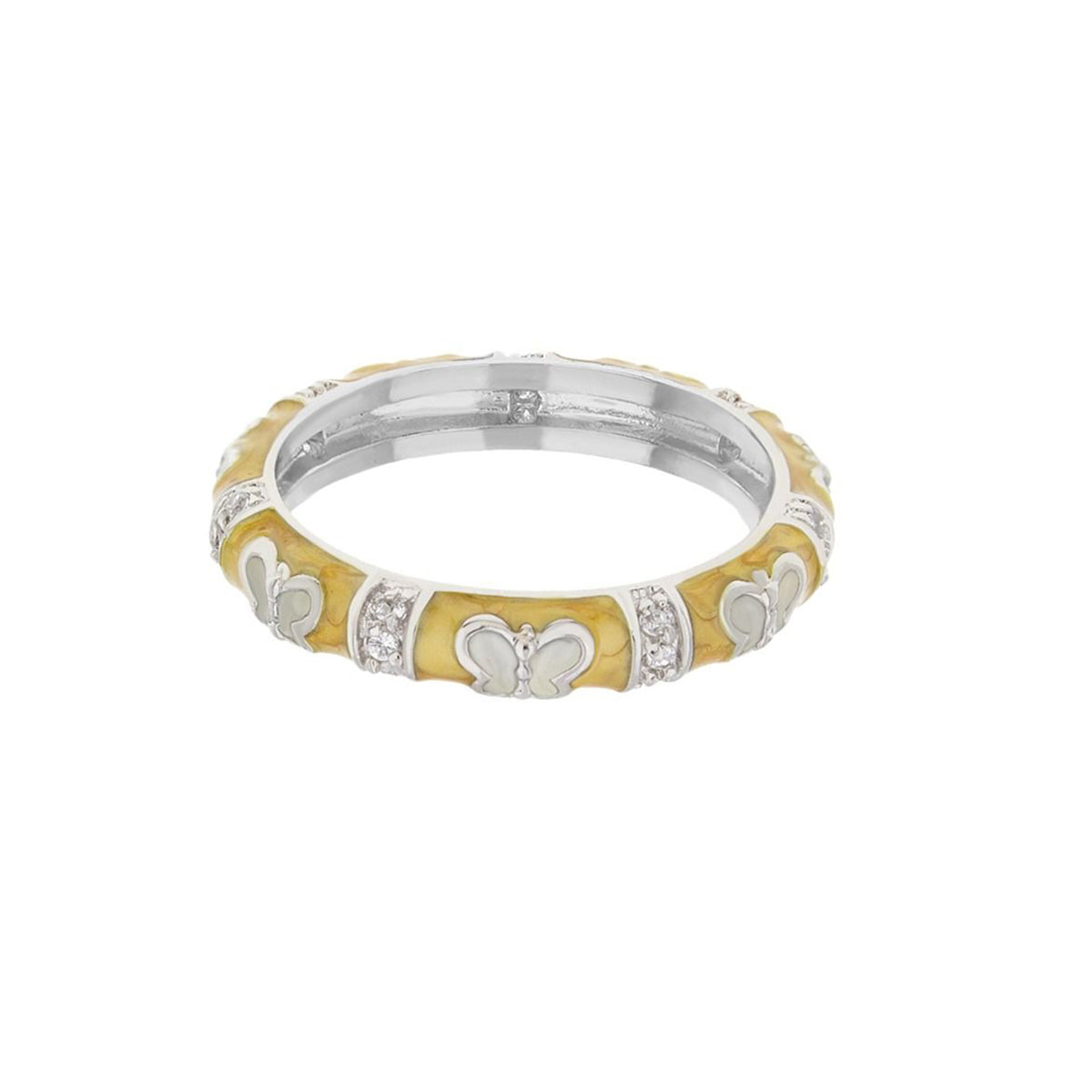 Butterfly World Ring — Slim Band