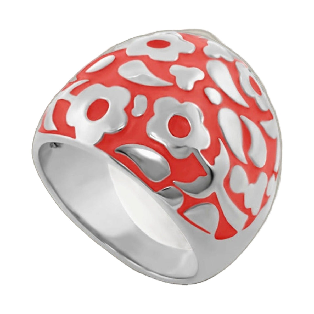 Flowers by Orly Ring — Domed Flower Inlay