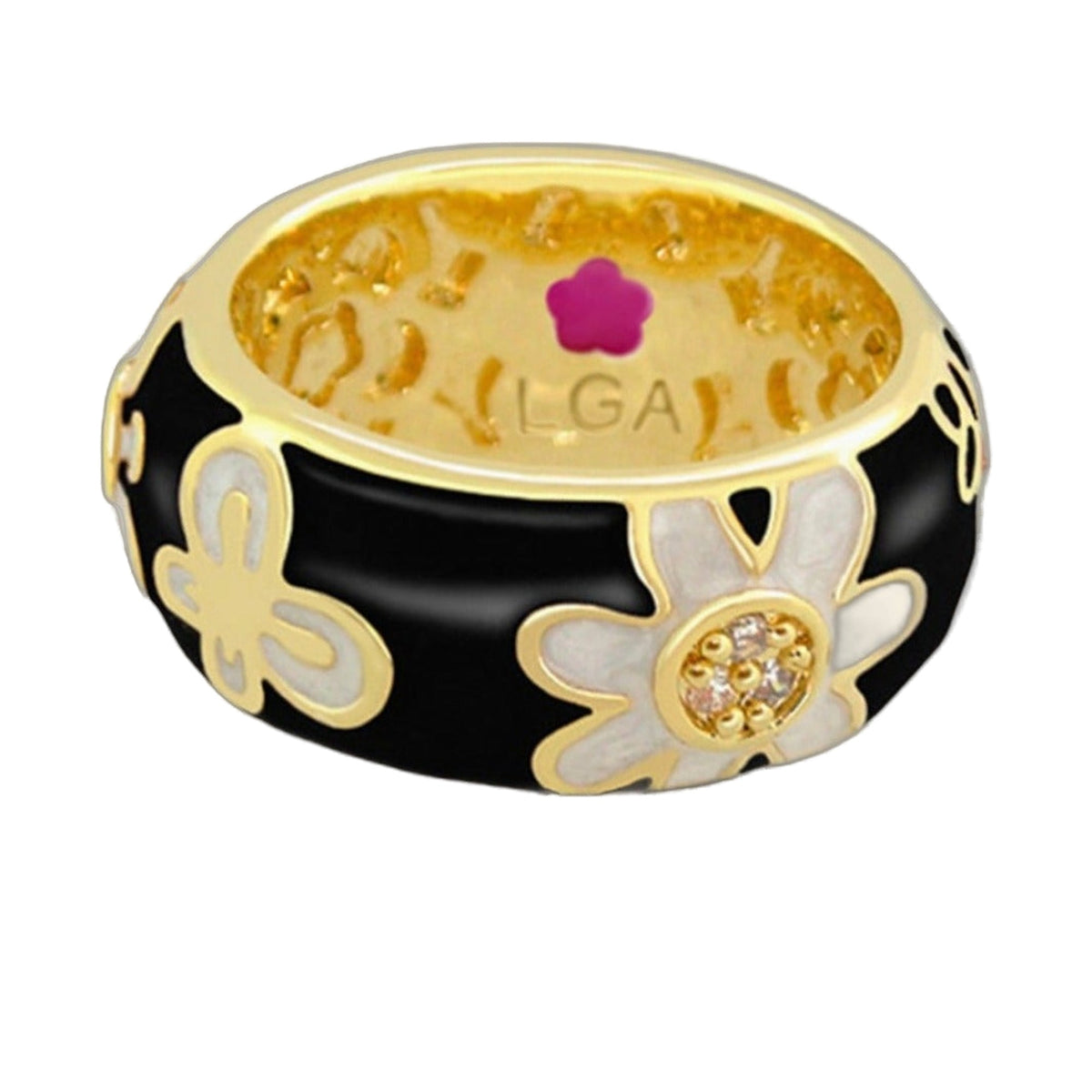 Butterfly World Ring — Bold Flower