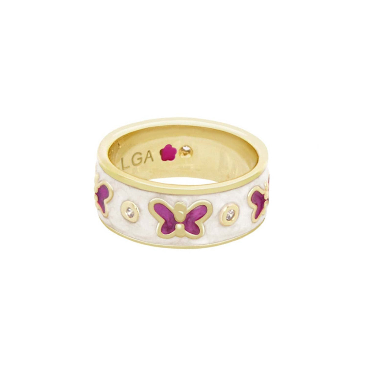 Butterfly World Ring — Framed Butterfly