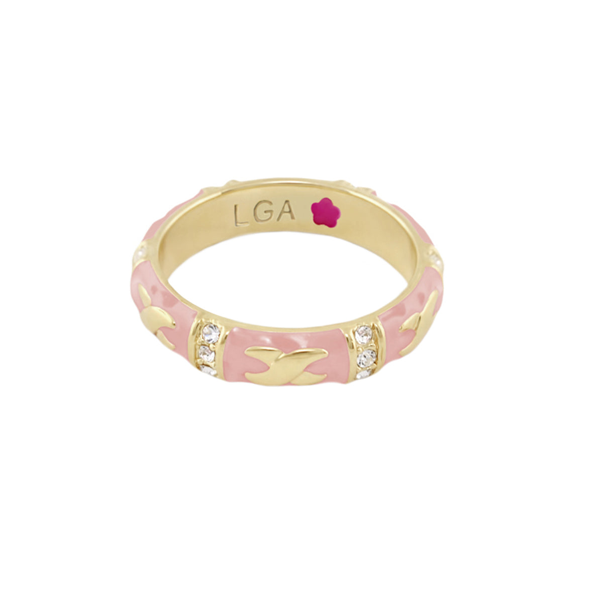 Elegant Hugs Ring — Contrast X