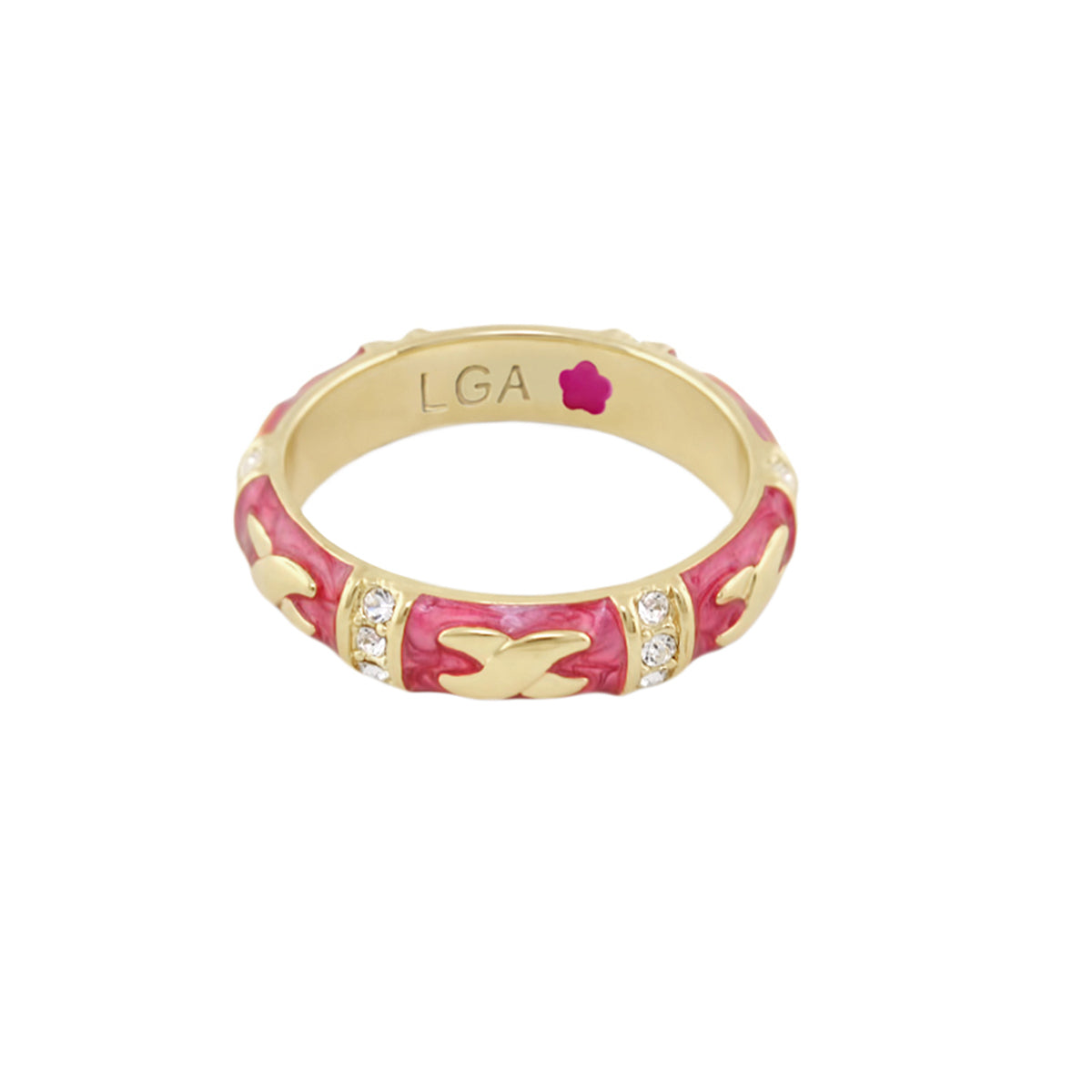 Elegant Hugs Ring — Contrast X