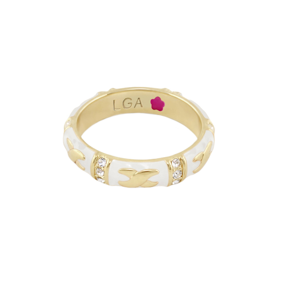 Elegant Hugs Ring — Contrast X