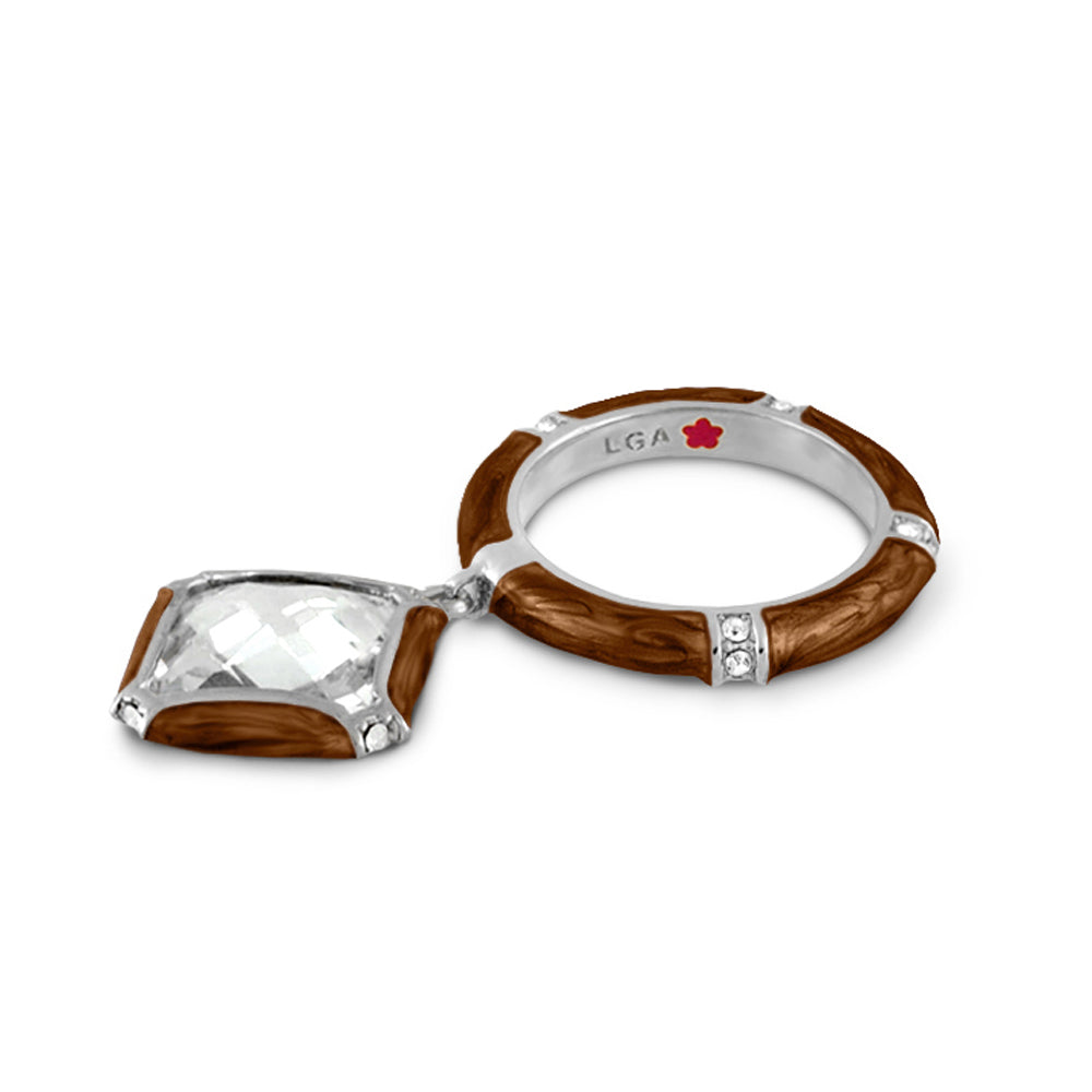 Prince Charming Ring — Cushion Charm Pavé Band