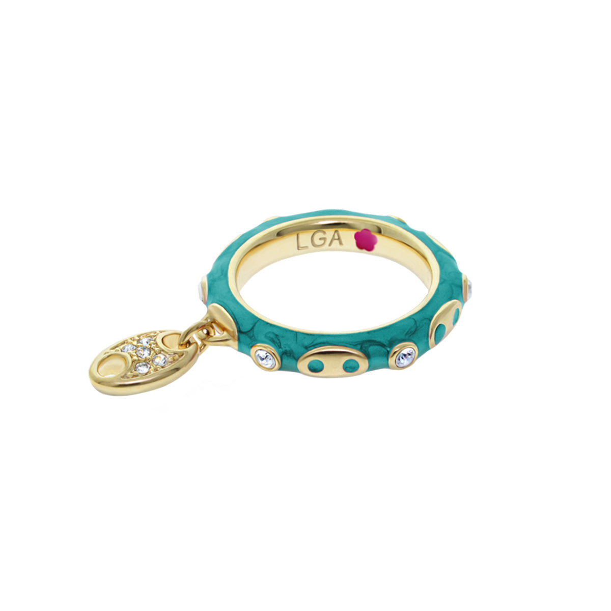 Charming 2 Stackable Ring — Piggy Charm