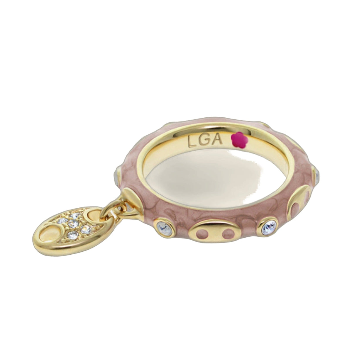 Charming 2 Stackable Ring — Piggy Charm