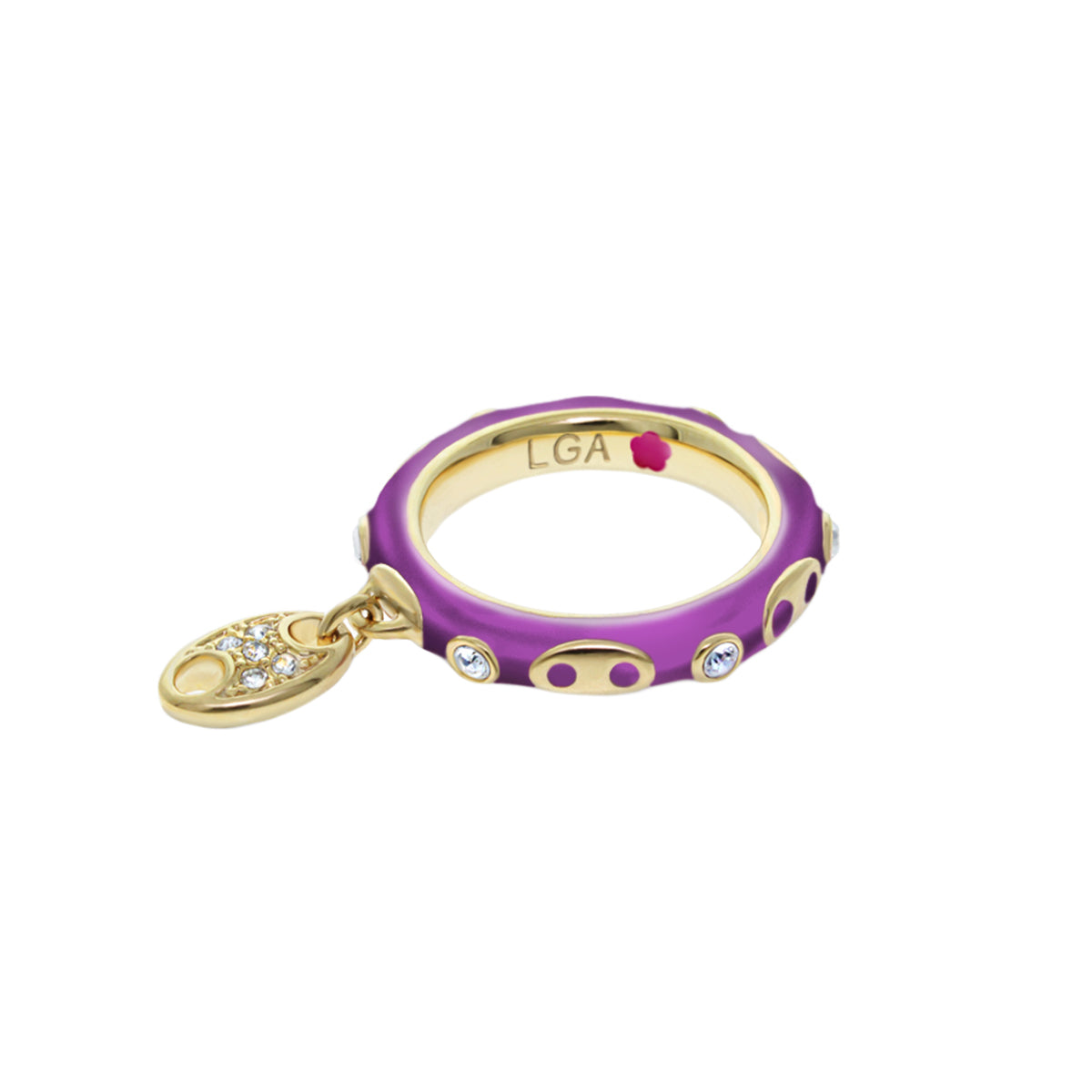 Charming 2 Stackable Ring — Piggy Charm