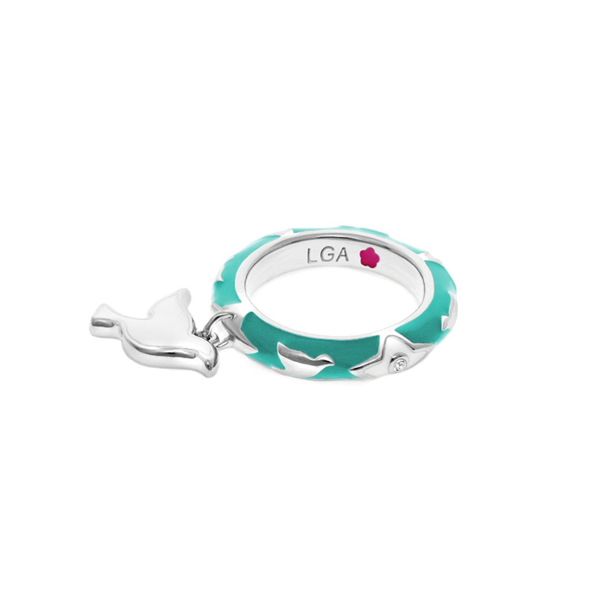 Charming 2 Stackable Ring — Dove Charm