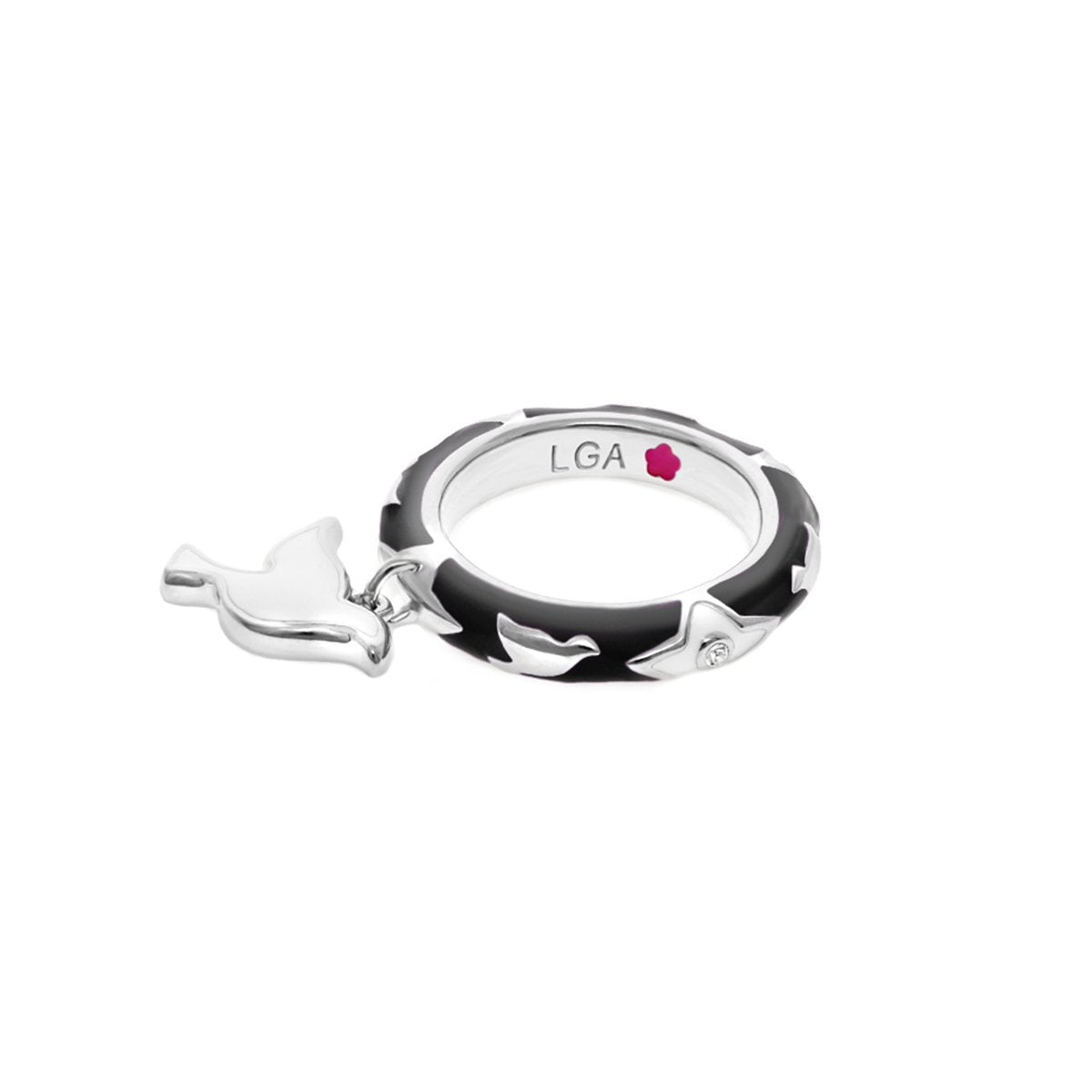 Charming 2 Stackable Ring — Dove Charm