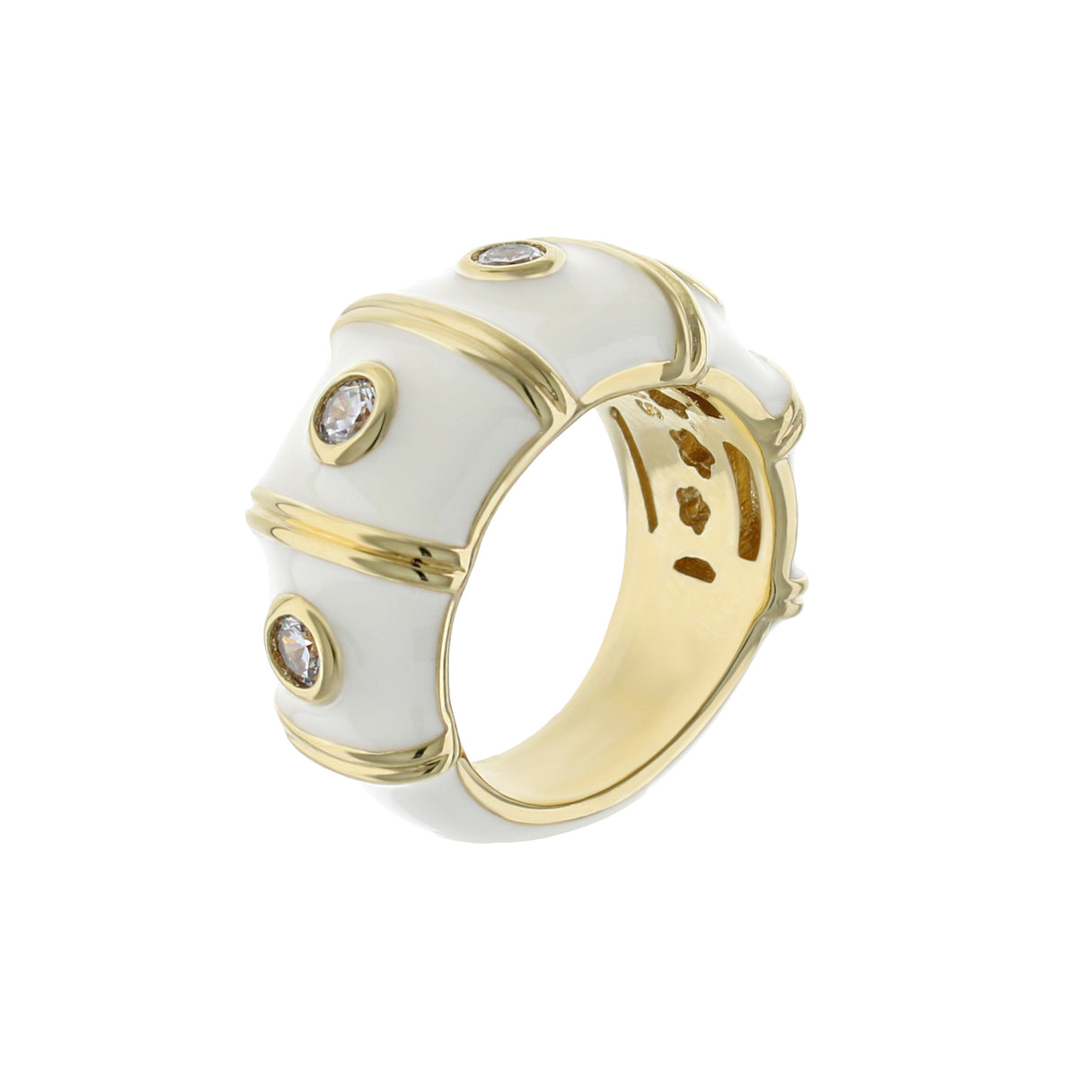 Tiny Dots Band Ring