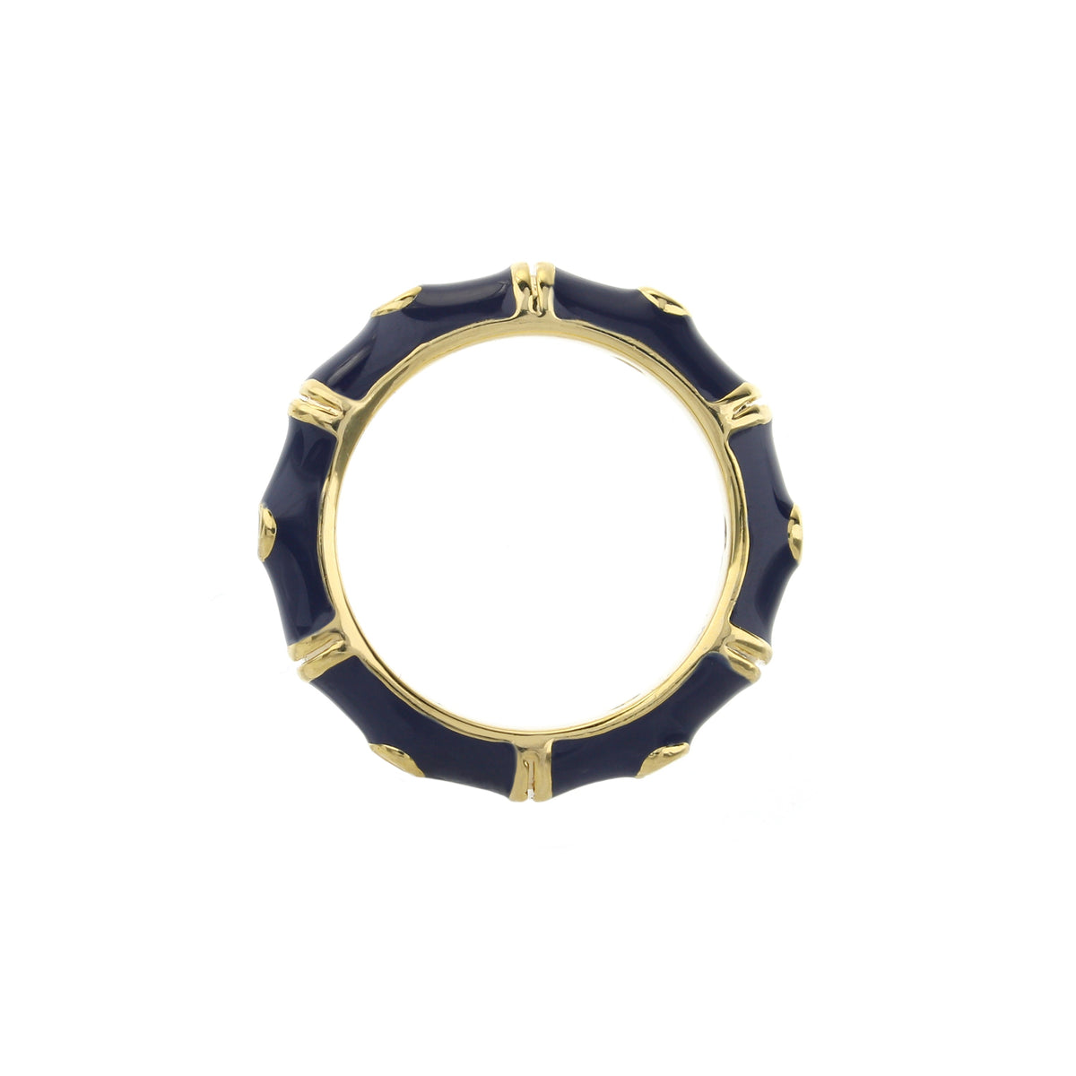 Tiny Dots Stackable Ring — Crystal Dot Band