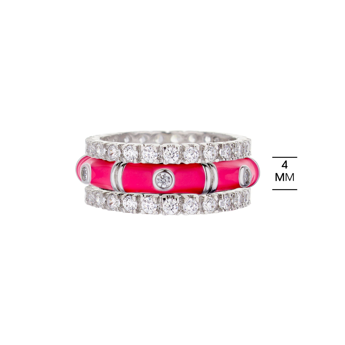 Tiny Dots Ring Set
