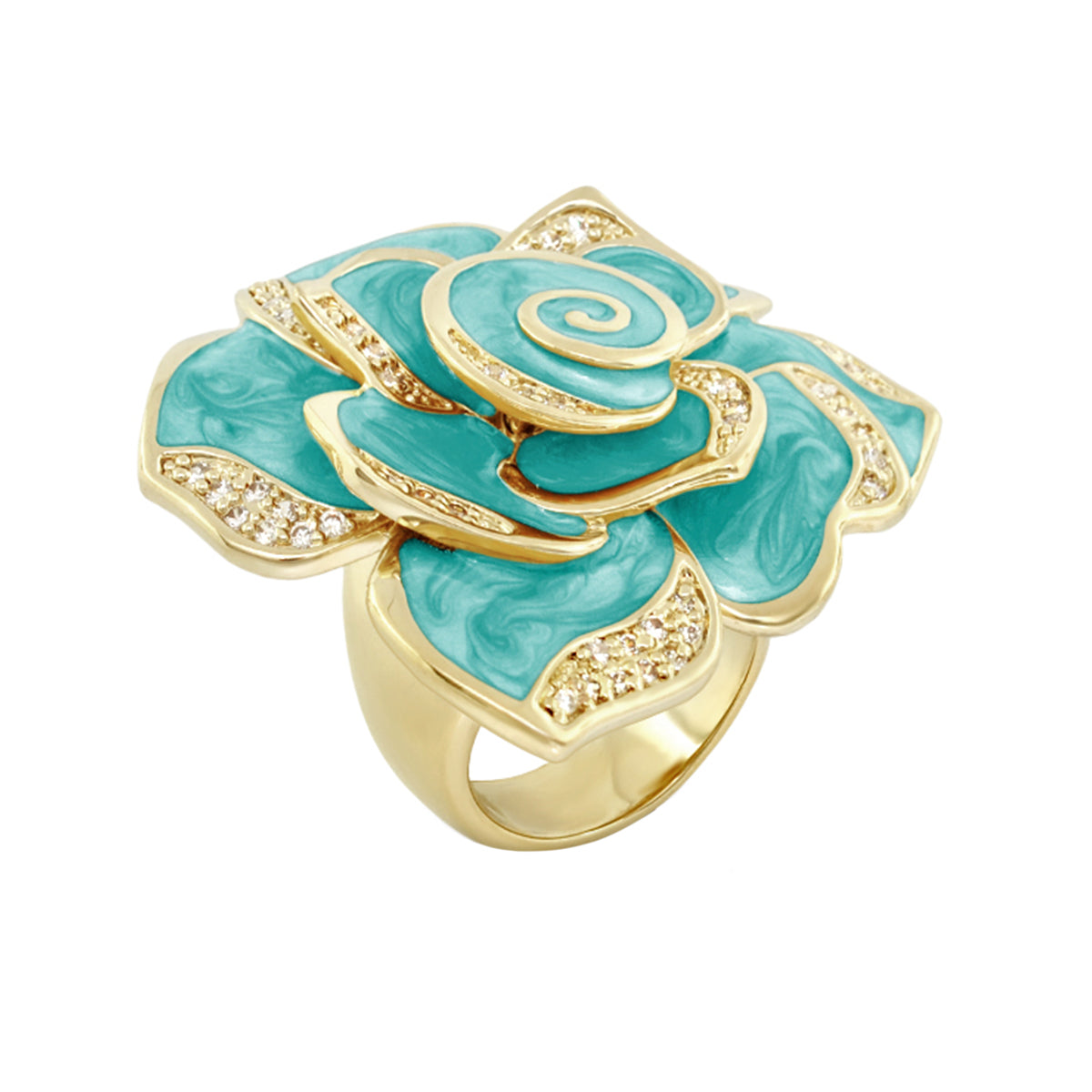 Rose Cocktail Ring