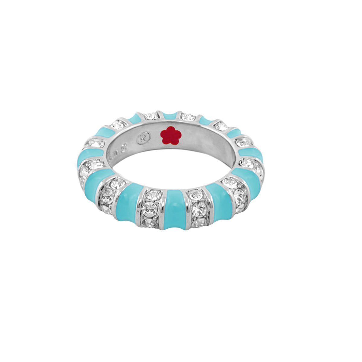 Stripe Tease Stackable Ring