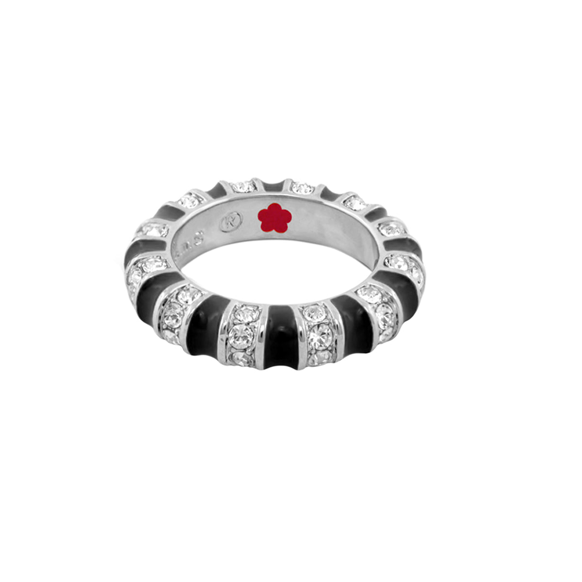 Stripe Tease Stackable Ring