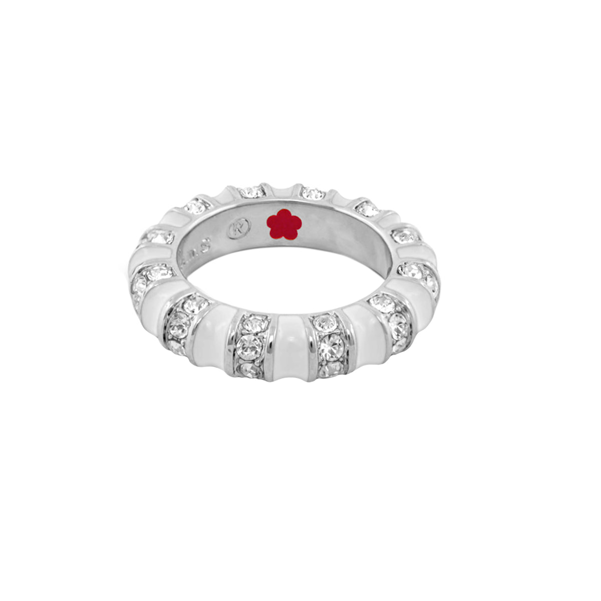 Stripe Tease Stackable Ring