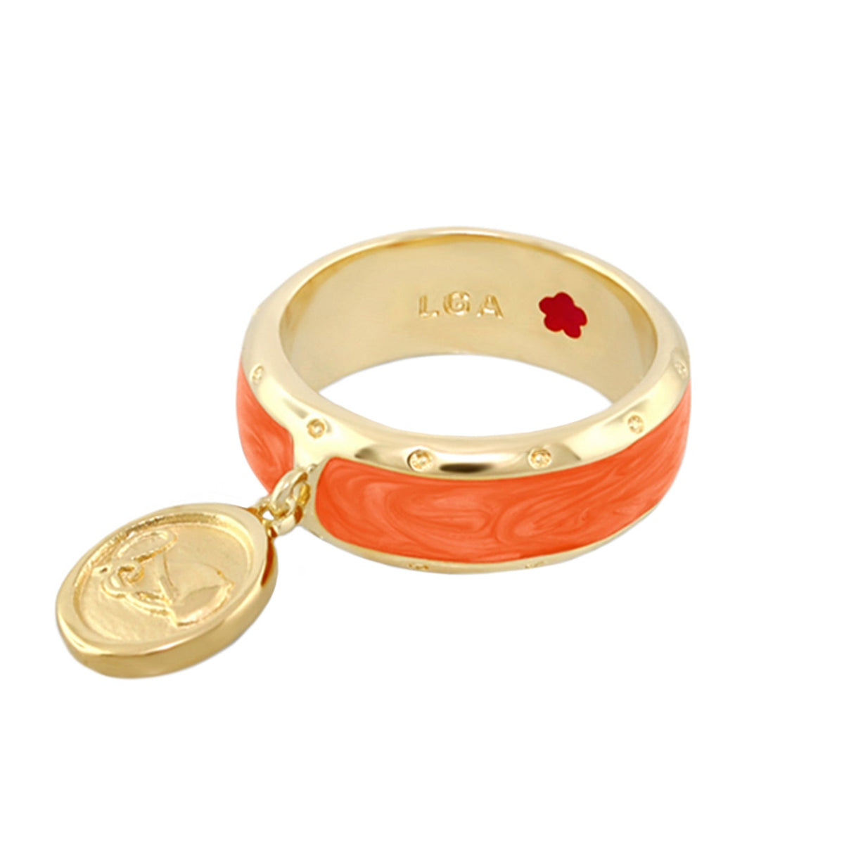 Equestrian Ring — Coin Charm