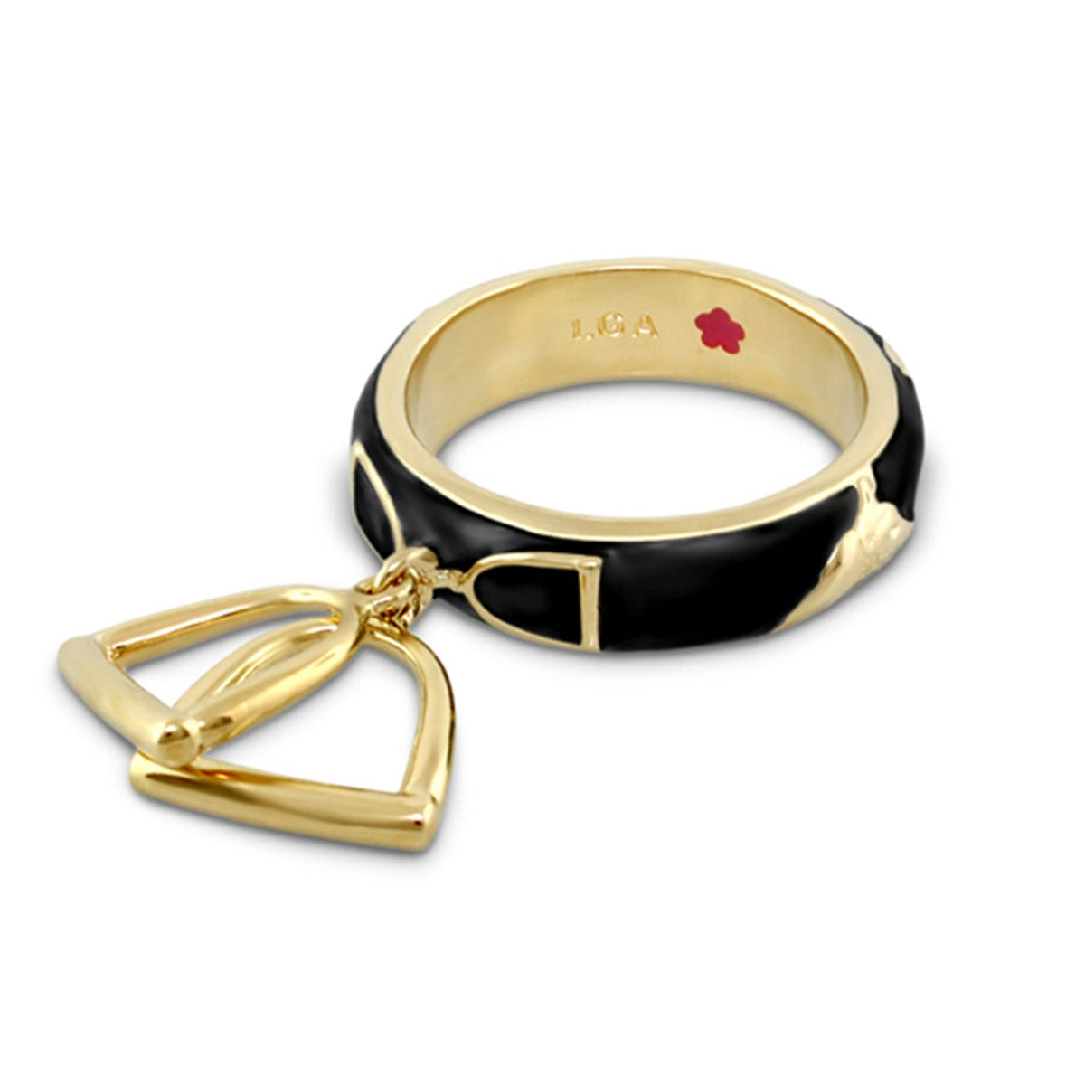 Equestrian Stirrup Ring — Stirrup Charm