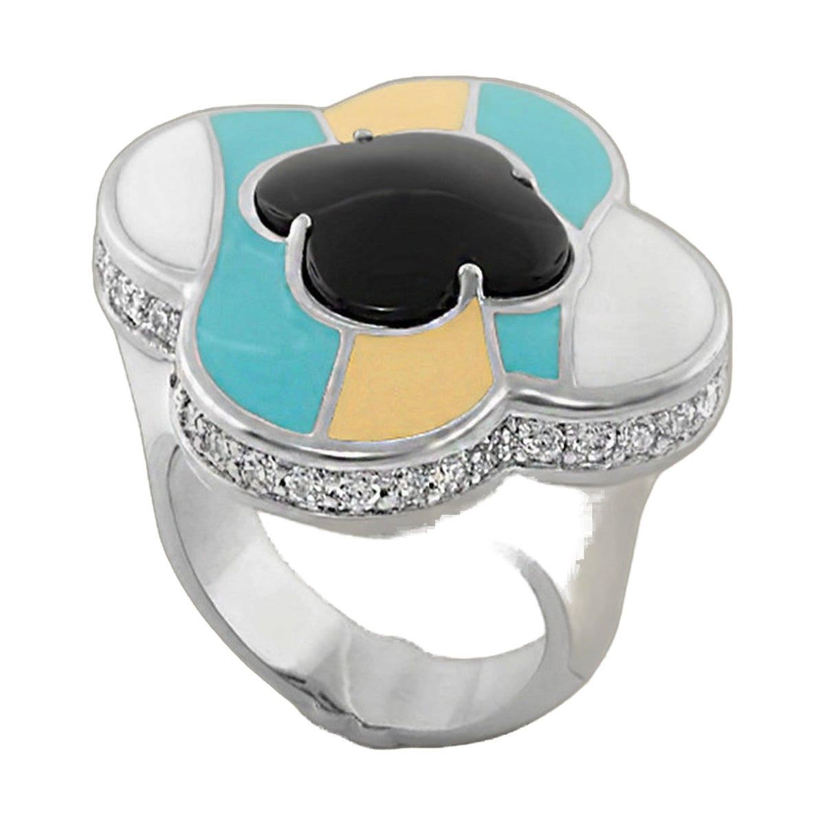 Clover Cocktail Ring