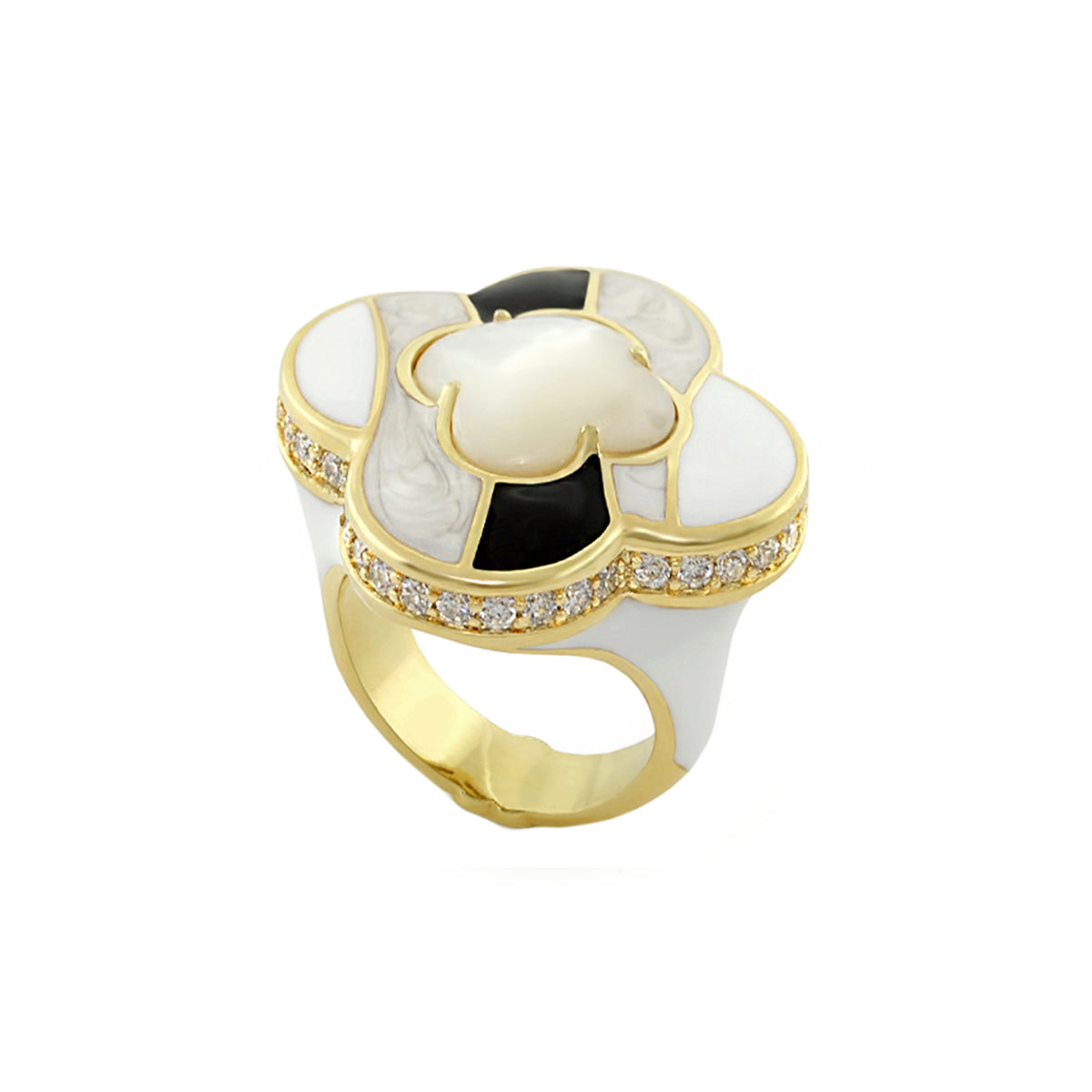 Clover Cocktail Ring