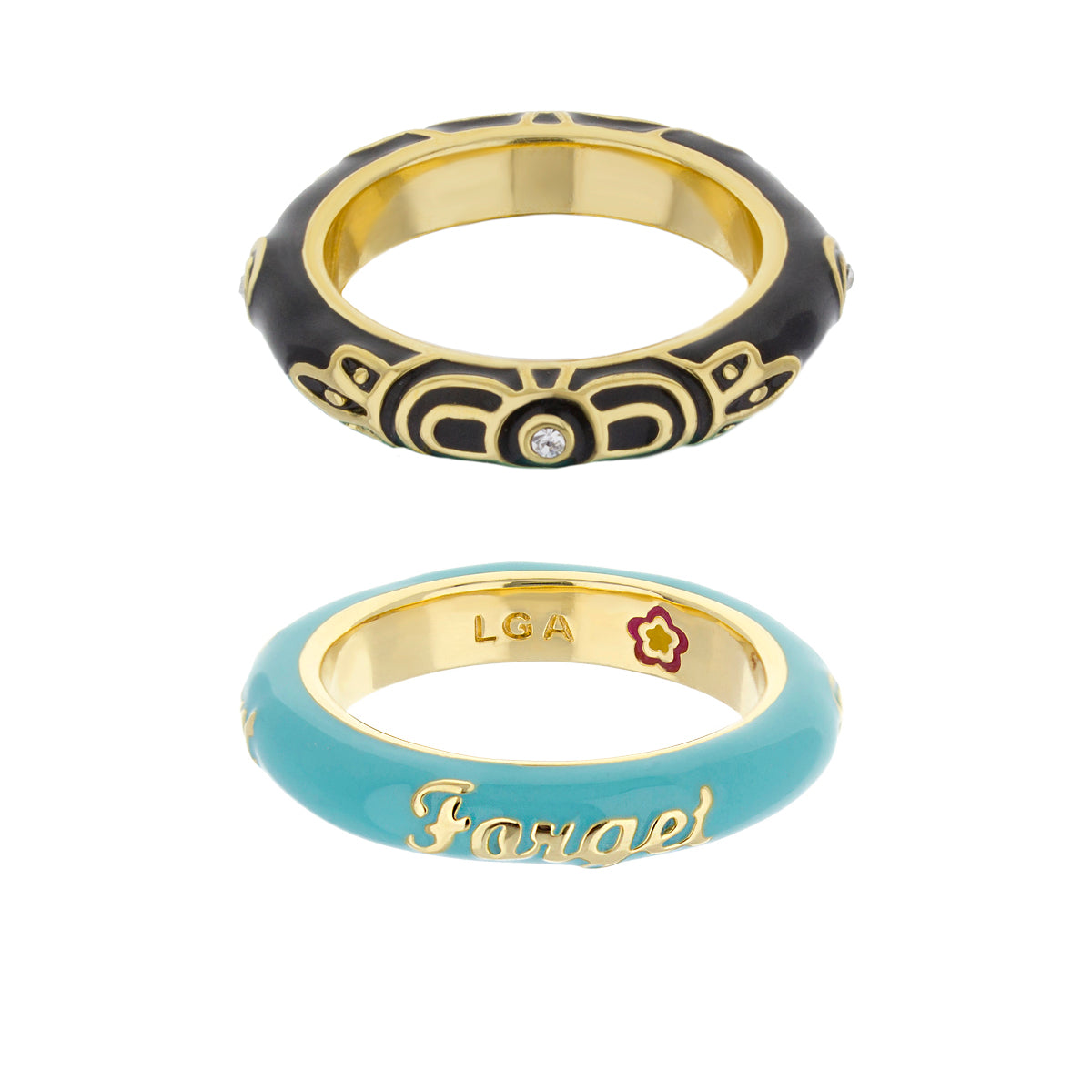 Petit Gateau Stackable Ring Set