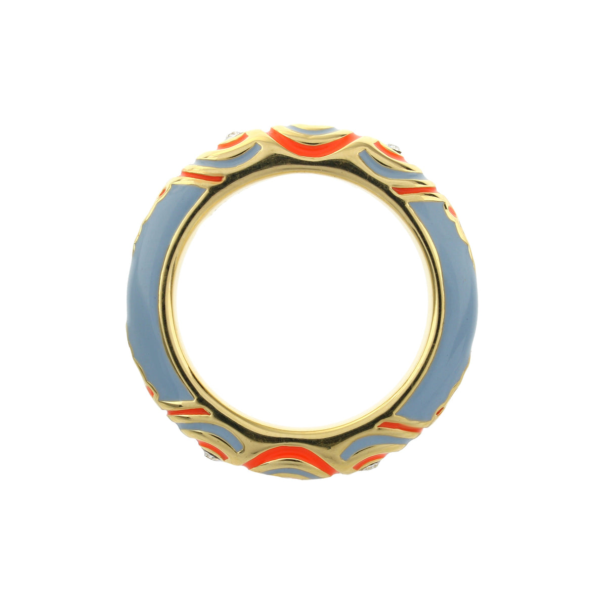 Petit Gateau Stackable Ring — Concentric Circles