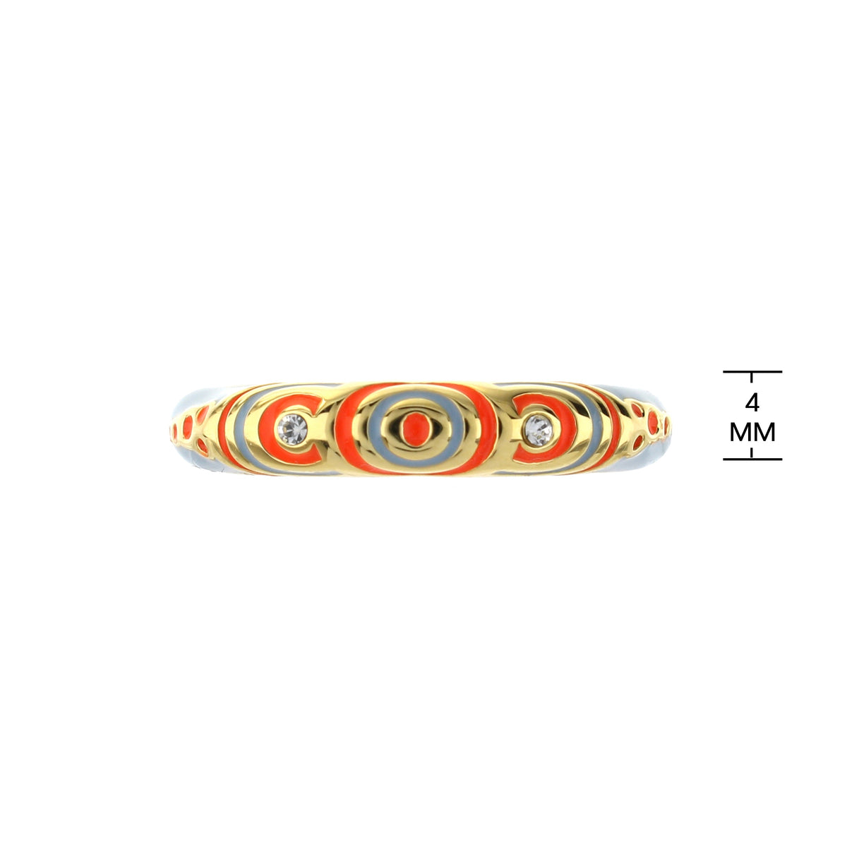 Petit Gateau Stackable Ring — Concentric Circles