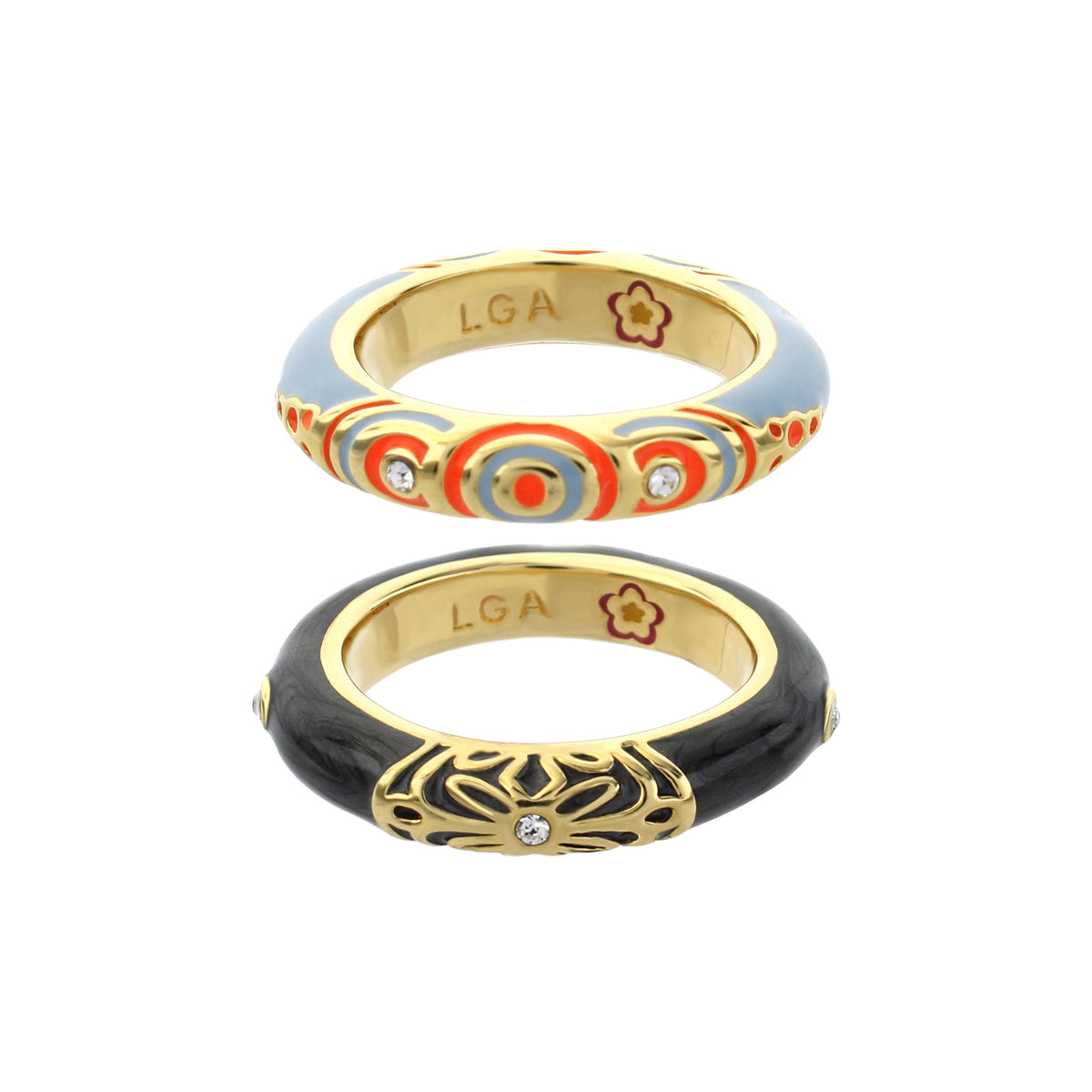 Petit Gateau Stackable Ring Set