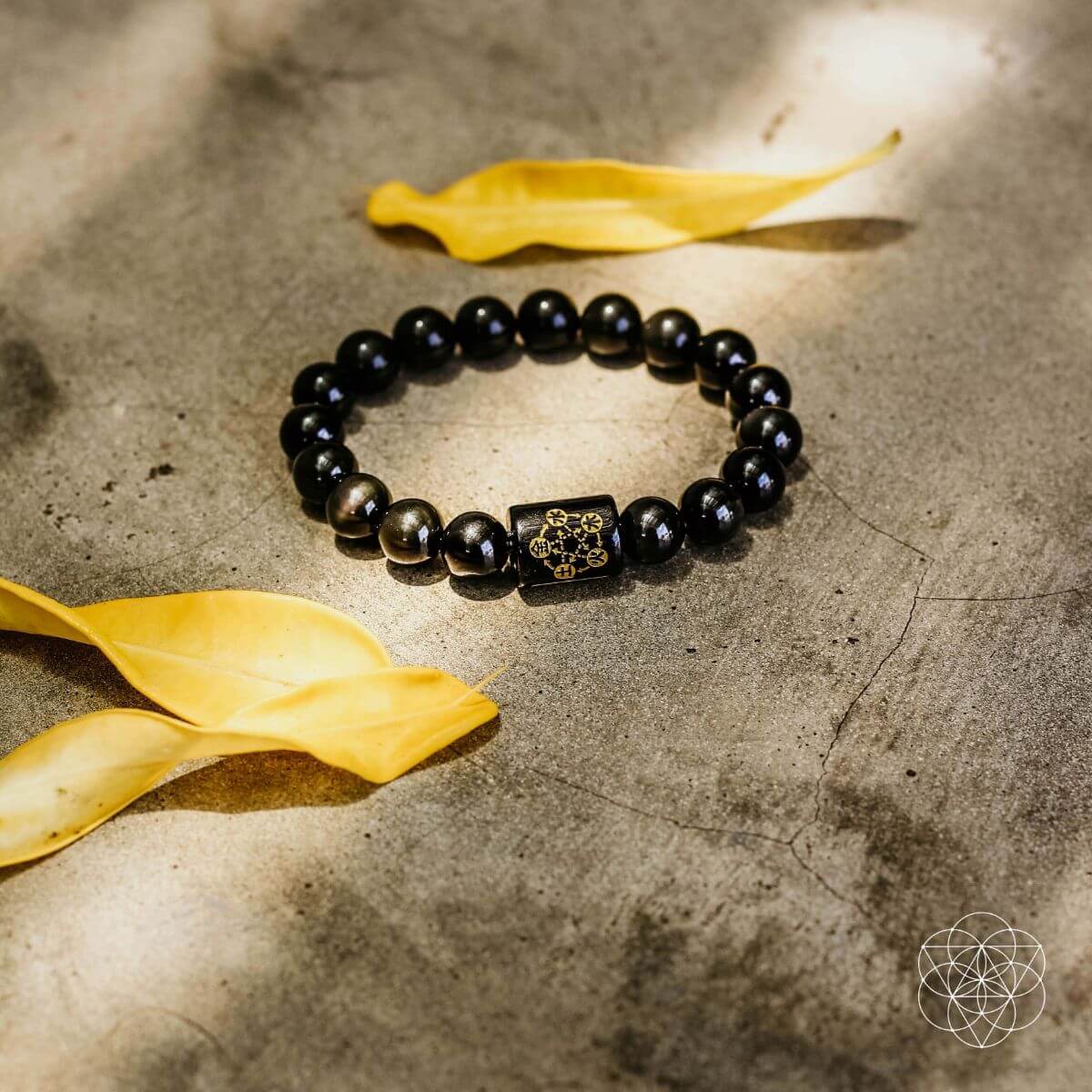 Rainbow Obsidian Protection Bracelet by Conscious Items at Shirley Shoppe