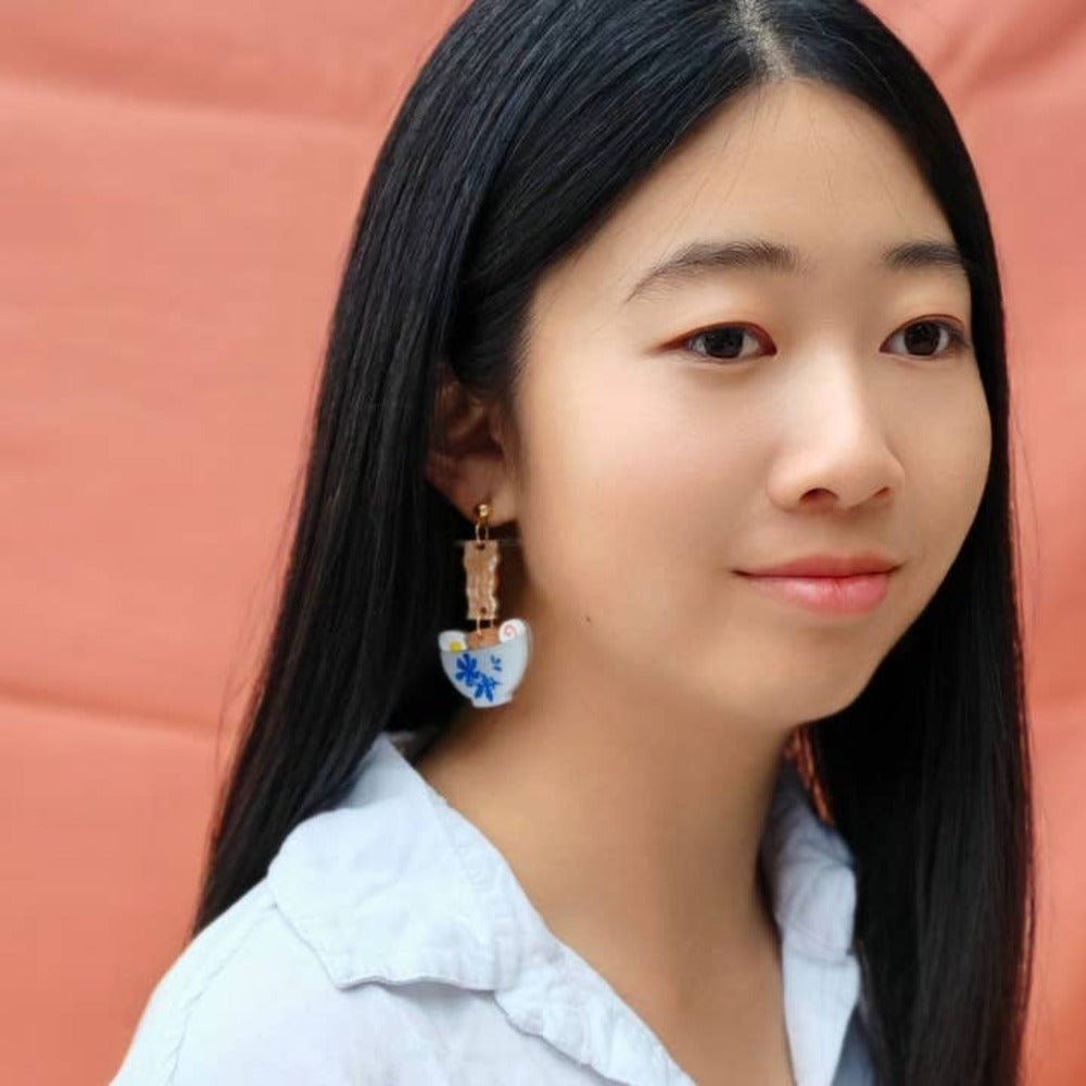 Ramen Acrylic Earrings by Quirks! at Shirley Shoppe