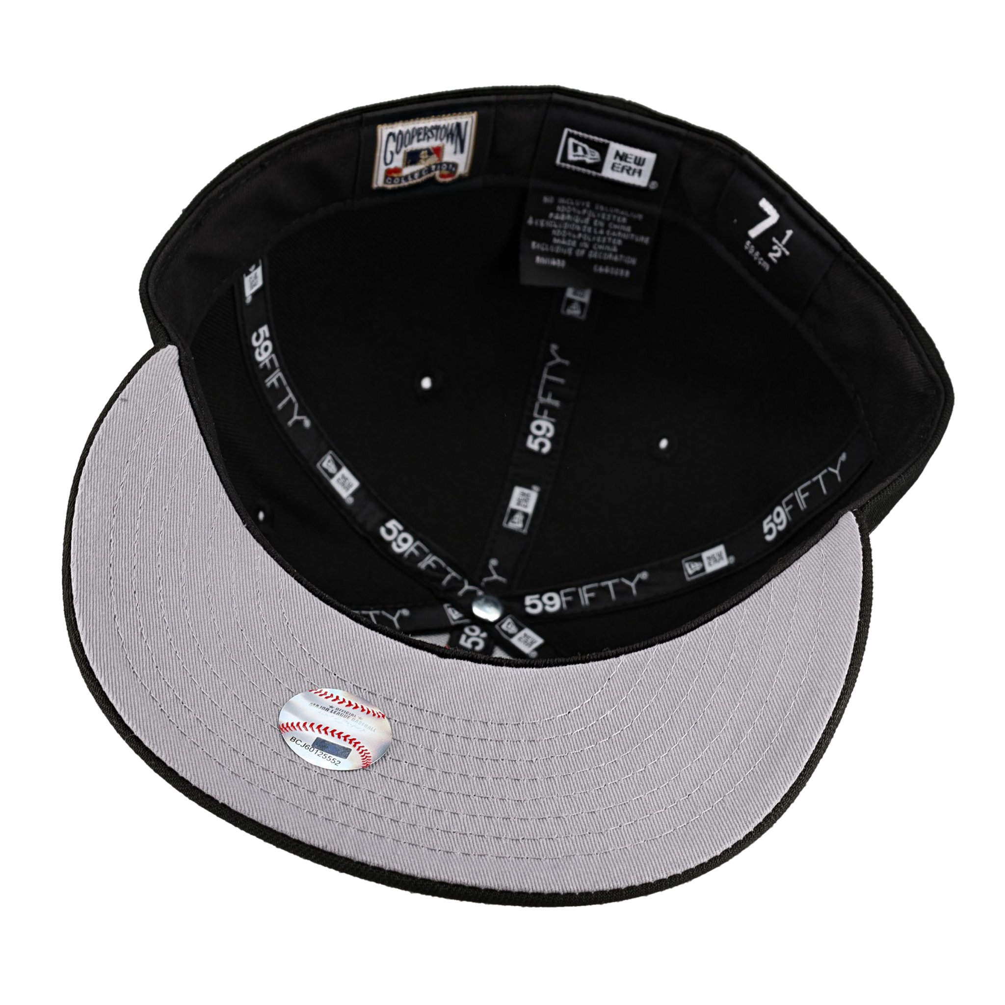 Texas Rangers Black 2020 Inaugural Season Patch 59Fifty Fitted Hat