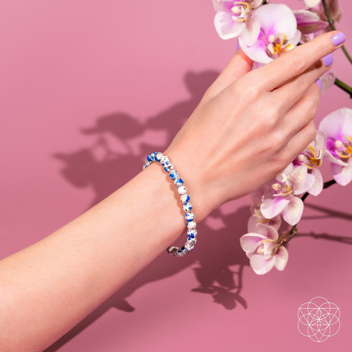 Rare K2 Stone Bracelet of Spiritual Adventure | 6mm by Conscious Items at Shirley Shoppe